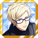 (First Snow, Falling Gently) Sakyo Furuichi Serious SR Icon Unbloomed.png