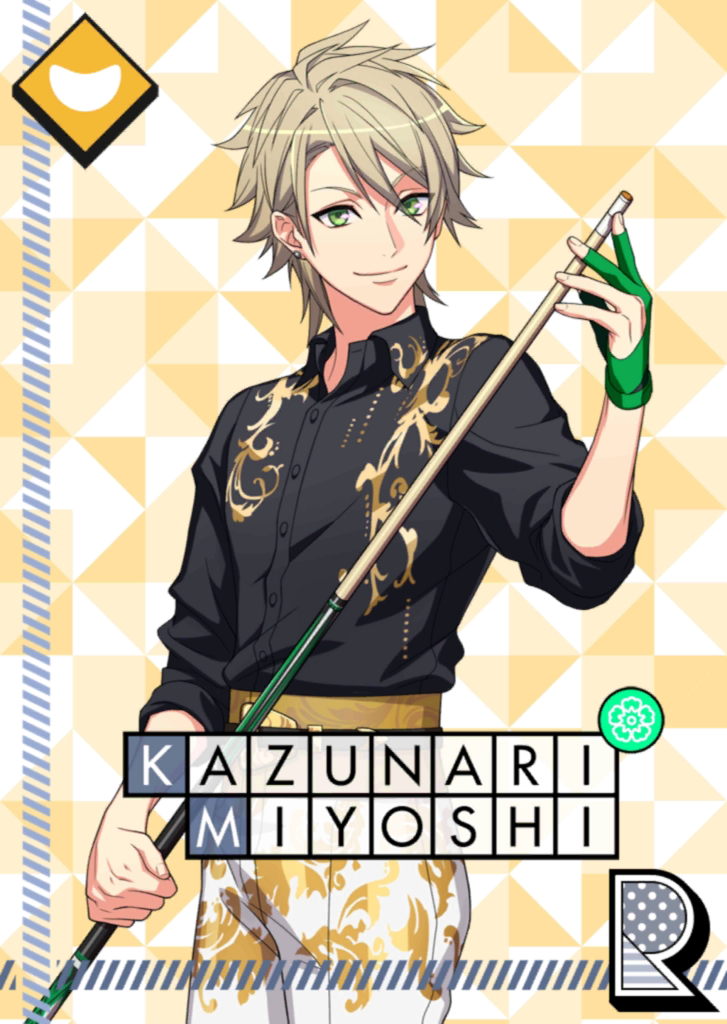 (Cue in Hand) Kazunari Comedy R.png