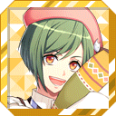 (Sharp-Tongued Student Designer) Yuki Rurikawa Comedy SR Icon Unbloomed.png