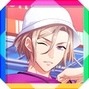 (Midsummer Headliner) Banri Settsu Comedy SSR Icon Unbloomed.png