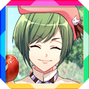 (Sparkly Apple Report) Yuki Rurikawa Action SSR Icon Unbloomed.png