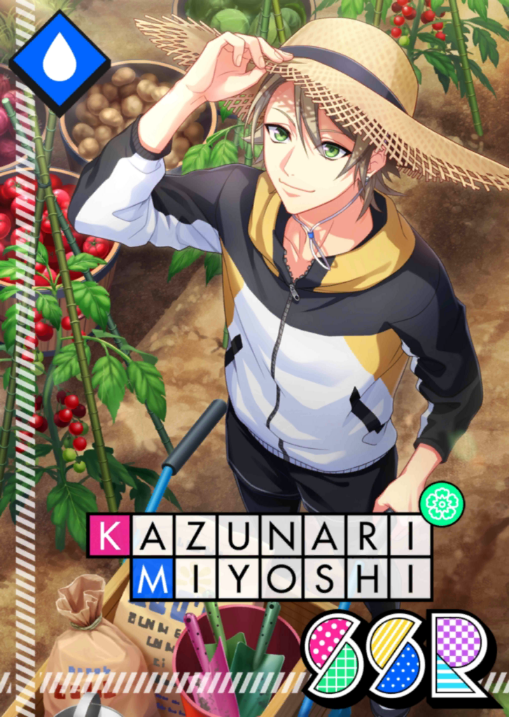 (Welcome to Miyoshi Farm ♪) Kazunari Serious SSR.png