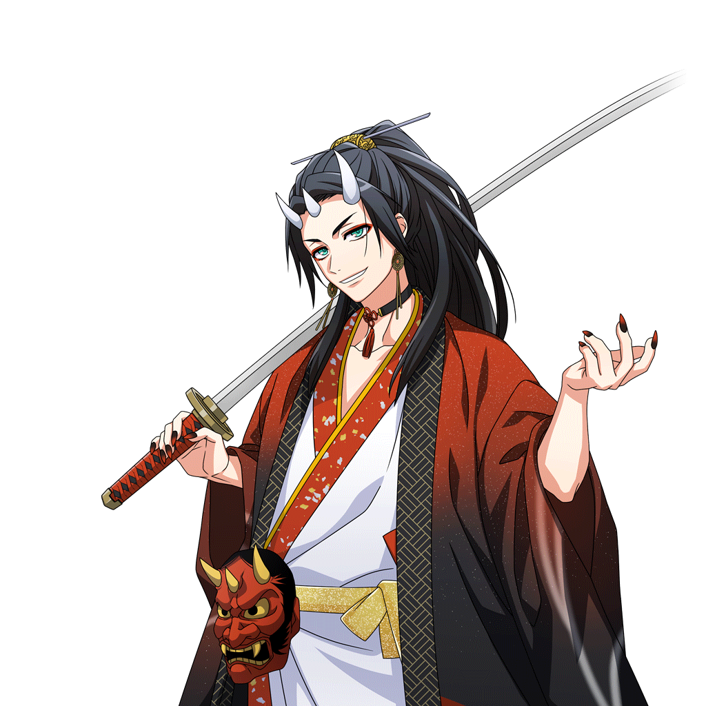 File:(Sneering Yaksha) Azami Comedy R+ Transparent.png - A3! Wiki