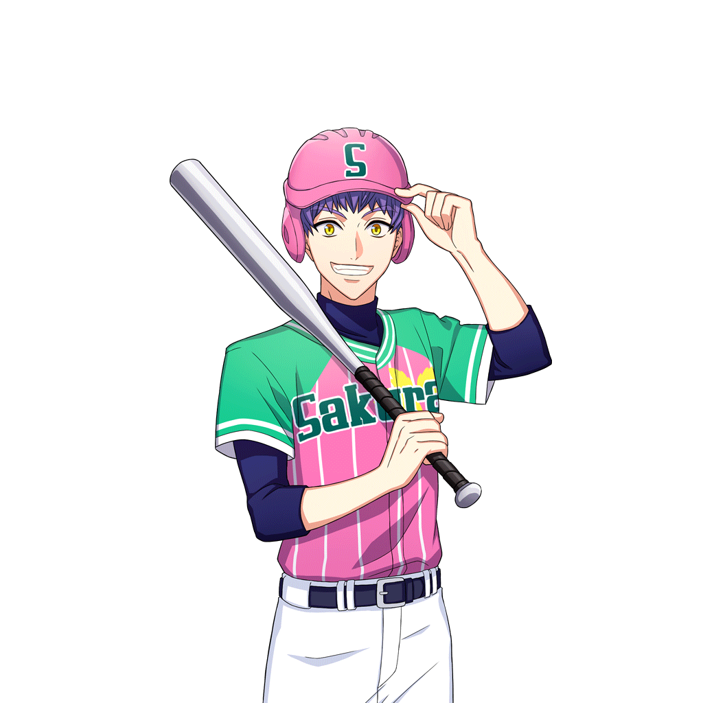 File:(The Road To Koshien) Kumon Serious R Transparent.png - A3! Wiki