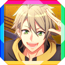 (Rainbow Painter) Kazunari Miyoshi Action SSR Icon Unbloomed.png