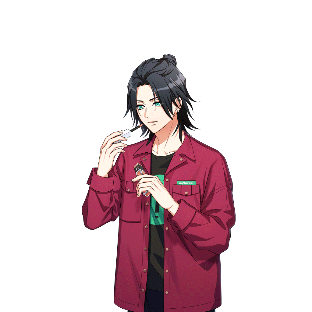 File:(Long-awaited Sunset) Azami Serious SR Transparent.png - A3! Wiki