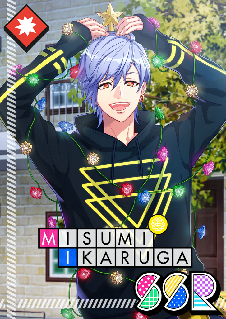 File:(Santa Claus' Visit) Misumi Action SSR.png - A3! Wiki