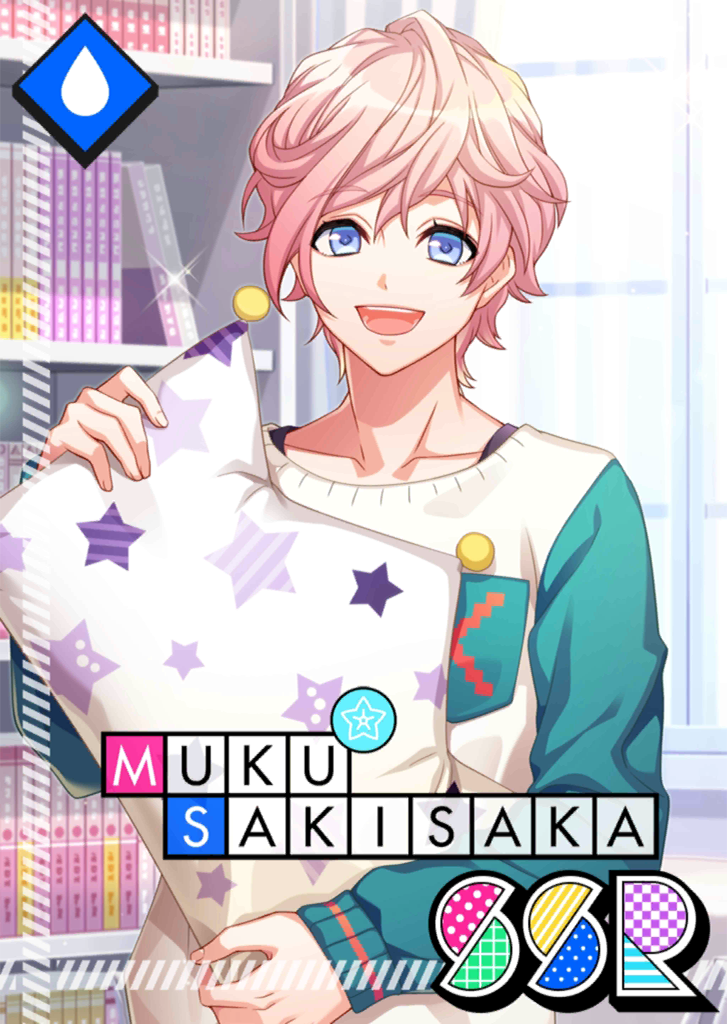 (Heart-Pounding Author ♪ Sakisaka-sensei) Muku Serious SSR.png