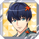 (Shower of Autumn Leaves) Tsumugi Tsukioka Comedy R Icon Unbloomed.png