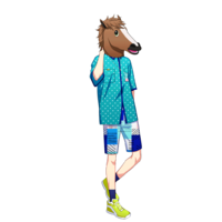 Kazunari Horse Head Fullbody.png