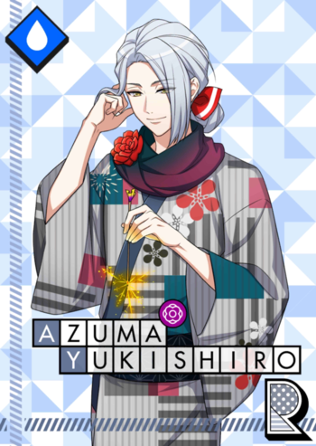 アッキー様 Cards/Azuma Yukishiro/Clematis Held Behind the Back - A3! Wiki