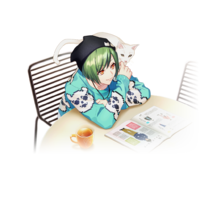 (Willful Cat) Yuki Action SSR Transparent.png