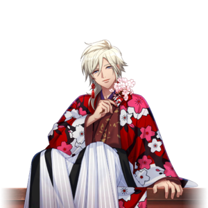 (Curtain Among Cherry Blossoms) Citron Serious SSR+ Transparent.png