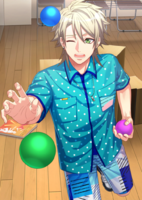 (Smile-Illuminating Clown) Kazunari Serious SSR Raw.png