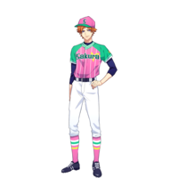 Tenma First Crush Baseball Fullbody.png