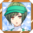 (First Crush Baseball) Yuki Rurikawa Serious N Icon Unbloomed.png