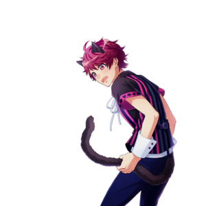 (Mischievous Cat) Sakuya Serious SR+ Transparent.png