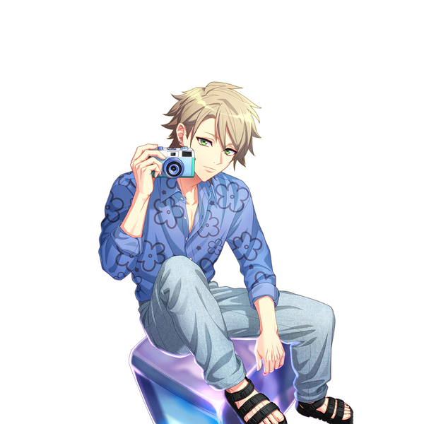 File:(Sparkling☆Starmine) Kazunari SSR Transparent.png