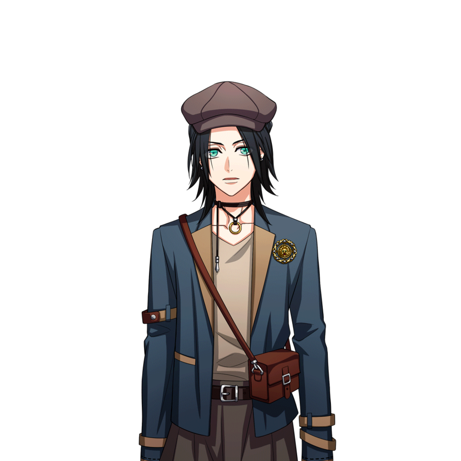 File:(Stray Devil Blues) Azami Action N Transparent.png - A3! Wiki