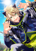 (The Cat's and My Secret) Kazunari Comedy SSR+ Raw.png