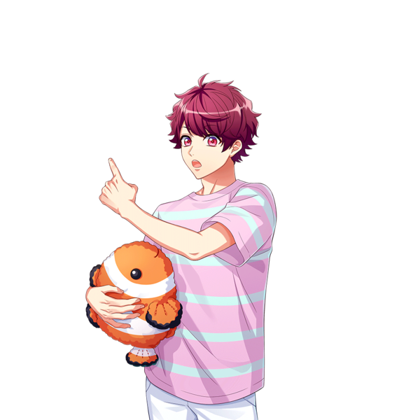 File:(Swimming Clownfish) Sakuya Serious SSR Transparent.png