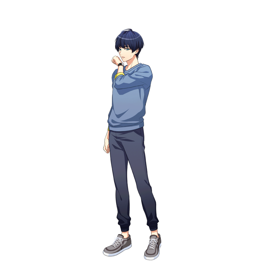 File:Tsumugi Rehearsal R+ Fullbody.png - A3! Wiki