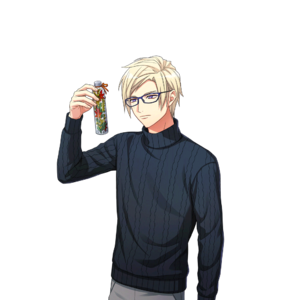 (Loved One on the Bottle's Rim) Sakyo Serious SR Transparent.png