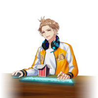 (Fulfilled Net Gamer) Itaru Serious SSR Transparent.png