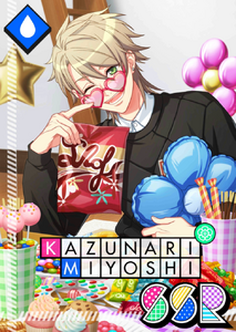 Cards/Kazunari Miyoshi/Yumekawa☆Candy - A3! Wiki